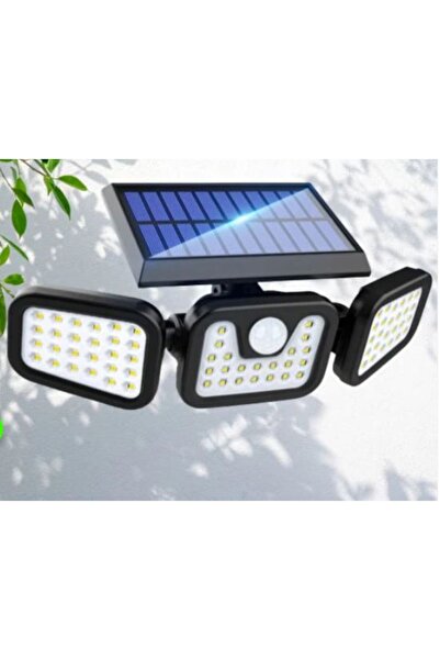 SimpluAcasa Lampă Solară Triplă cu Senzor de Mișcare și Iluminare Panoramica ...