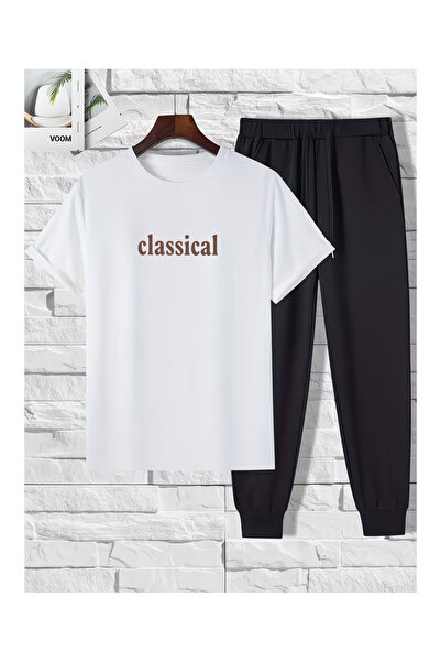 LAYORA Σετ φόρμας Unisex 2 τεμαχίων Classic Printed