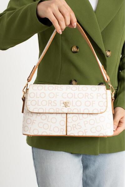KILIÇÇANTA Kiliç Bag Impolo Printed Women's Shoulder and Shoulder Bag 17×28 Size