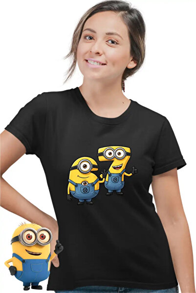 OEM Γυναικείο T-Shirt Μίνιονς Έξι Επτά 67 Έξι Επτά Απαισιότατοι