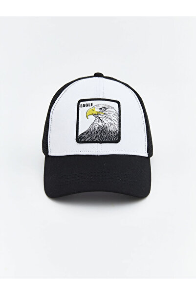 LC Waikiki New Season White Eagle Embroidered Boy's Cap Hat from Güli̇s Gi̇yi̇m