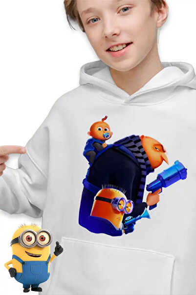 OEM Παιδικό Φούτερ για Αγόρια - Οι Μινιόν: Η Αποστολή των Απαισιώτων