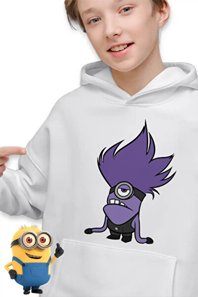 OEM Παιδικό Φούτερ με Κουκούλα για Αγόρια - Κακοί Μίνιον (Από το Εγώ, ο Απαισιό