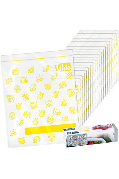 Vilde Zip-lock bags 18 × 23 cm, 20 pieces