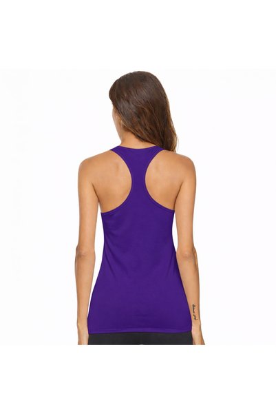 Vitra World Women Racerback Workout Tank Top Sleeveless Athletic Gym Slim Fit Running Yoga Fitness Training
