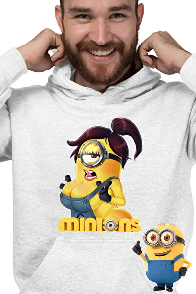 OEM Ανδρικό Φούτερ Μίνιονς Μαρλένα Οι Απαισιότατες Μίνιονς