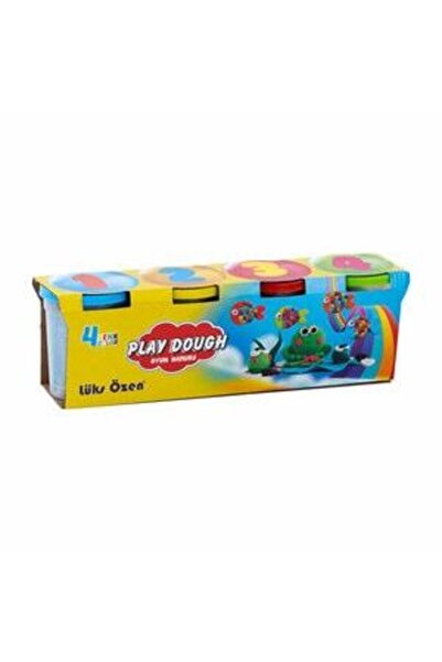 Lets Lüks Özen Oyun Hamuru 4 Lü Büyük Boy 490Gr L-544