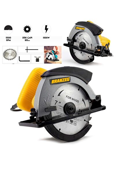 BRANZEG Sunta Kesme Daire Testere 185mm 240V