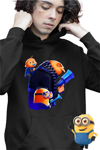 OEM Παιδικό Φούτερ για Αγόρια - Οι Μινιόν: Η Αποστολή των Απαισιώτων