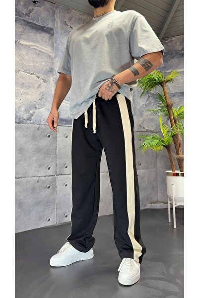 PEERLESS STORE Hasır Şerit Detaylı Baggy Eşofman