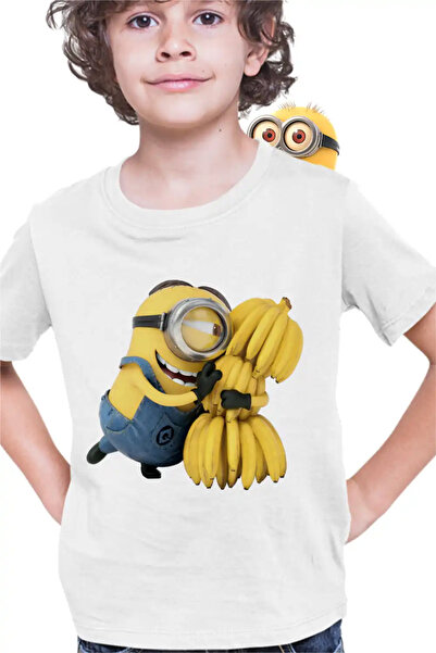 OEM Παιδικό Αγορίστικο Μπλουζάκι Μίνιονς Μπανάνα Εγώ, ο Απαισιότατος
