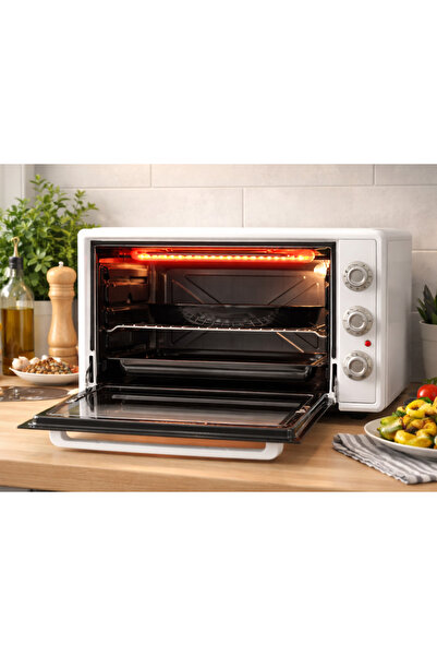 NobeLTek Electric oven Nobeltek, 60L, 2000W, grill, timer, thermostat, double...