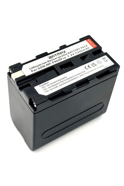 Batmax Battery for Sony NP-F970 PRO with indicator 7200 mAh fully decoded