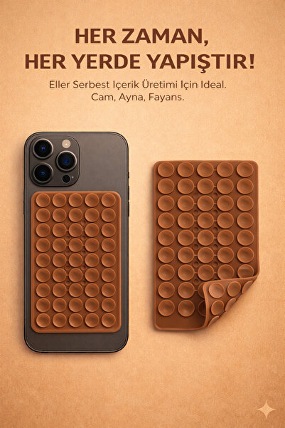 Case collection Büyük Telefon Tutucu Çift Taraflı Vantuz Ultra Kuvvetli Araç ...