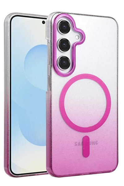 Generic Brand Newface samsung galaxy s24 fe glossy magsafe cover - purple