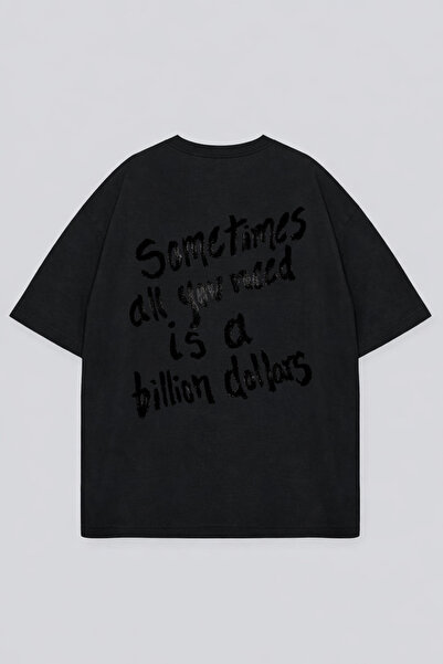 LORVEX Μπλουζάκι Oversize Unisex 100% Βαμβακερό Άνετο Μπλουζάκι με Στάμπα