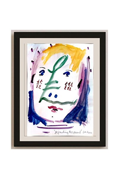 karikatural S M 29x21cm Orijinal Karikatür BOD04255