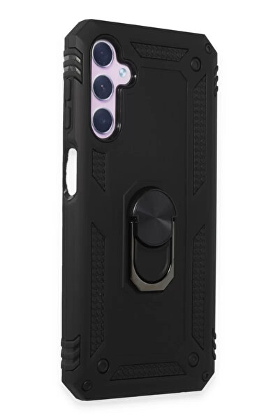 FREEDOM STOREE غطاء سيليكون نيو فيس لهاتف سامسونج جالاكسي A24 4G مع حلقة صوفي...