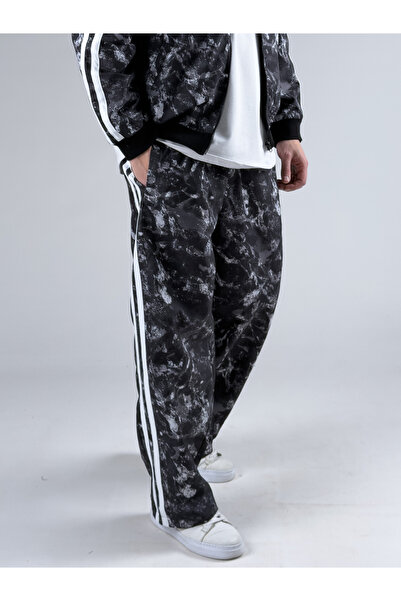 COCOPELLI Parachute Fabric Black Baggy Pants Coc3043-1