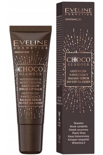 Eveline Cosmetics , Choco Glamour, Pentru hidratare, Lip Balm, 12 ml