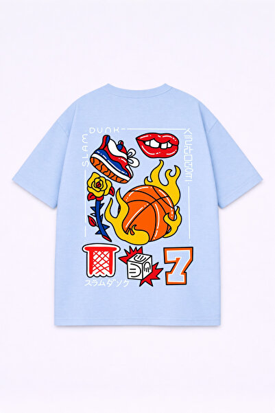 LORVEX Oversize Unisex T-Shirt 100% Cotton Comfortable Fit Printed T-Shirt