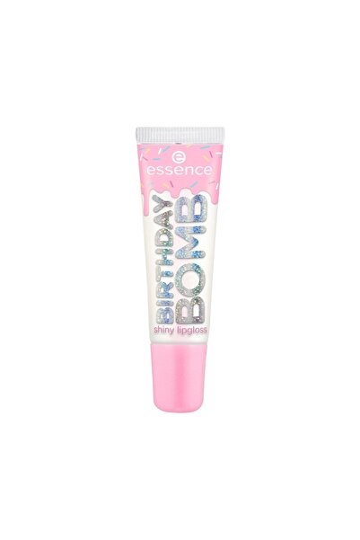 Essence , Birthday Bomb, Shiny, Gloss de buze, 01, Cake My Day, 10 ml
