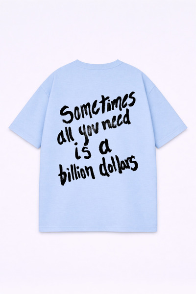 LORVEX Μπλουζάκι Oversize Unisex 100% Βαμβακερό Άνετο Μπλουζάκι με Στάμπα