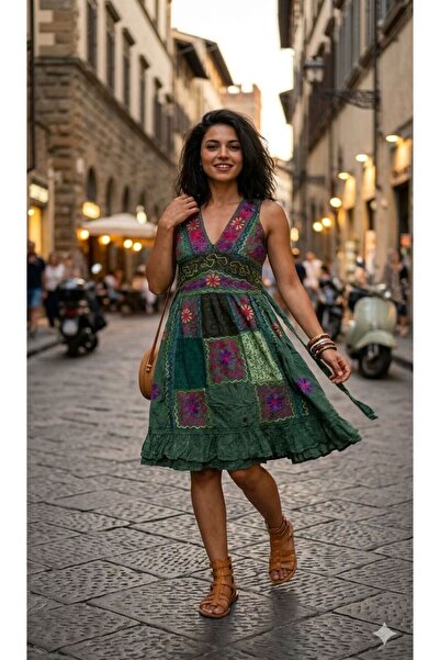 Fibula Authentic Standard Size 100% Cotton Imported Embroidered Dress Suitabl...