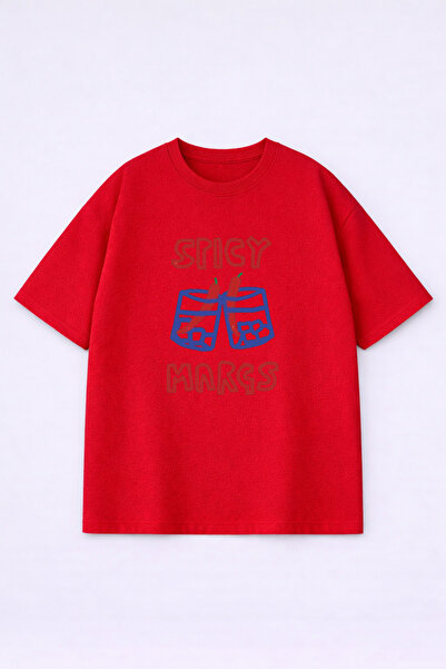 LORVEX Oversize Unisex T-Shirt 100% Cotton Comfortable Fit Printed T-Shirt