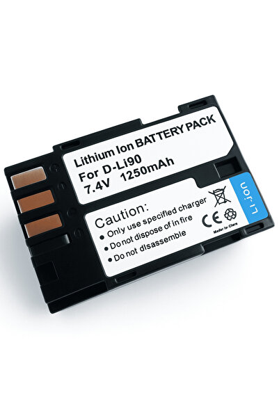 Batmax Acumulator/Baterie pentru Pentax D-Li90 1250 mAh complet decodificat