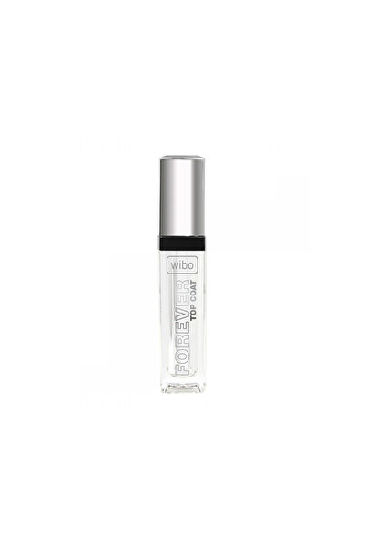 Wibo Forever, Top Coat, Γυαλιστερό, Μπεζέ, Διαφανές, 5 ml