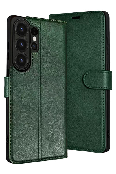 FREEDOM STOREE حافظة نيو فايس سامسونج جالاكسي إس 26 ألترا تريند إس بلس - أخضر