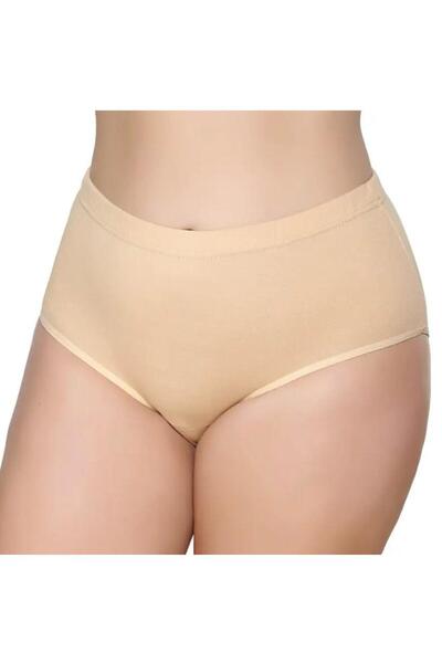 GÜMÜŞ 12-Piece Women's Bato Panties Elastic Silver 3040-3041