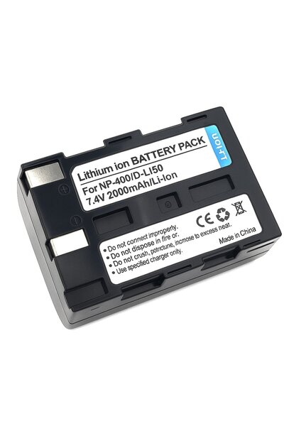 Batmax Μπαταρία για Pentax D-Li50 2000 mAh πλήρως αποκωδικοποιημένη