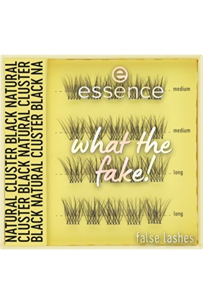 Essence False Eyelashes What the Fake! 06 Cluster Black