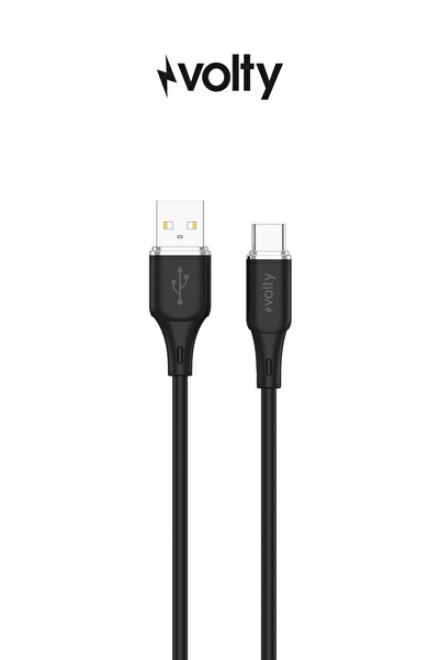 Xenon Smart USB-A to Type-C Hızlı Şarj Kablosu | 15W QC 3.0, 480Mbps, 1.2m, D...