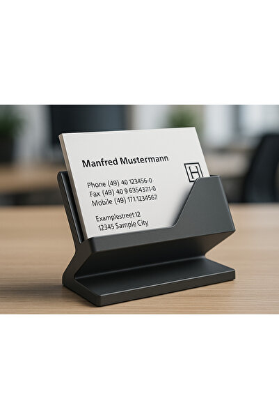 ÇELİKONLİNE Stylish and Professional Office Business Card Holder