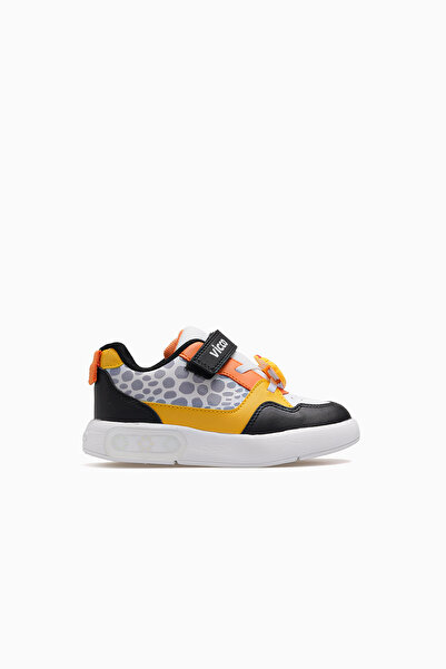 Vicco Borka Erkek Çocuk Işıklı Hafif Sneaker Ayakkabı 26y 346.109 Pe Siyah