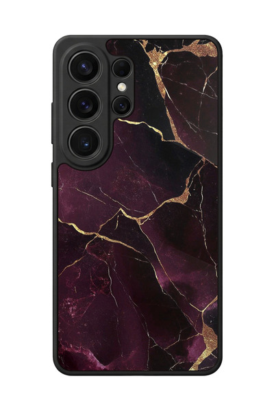 BGAKSESUAR Samsung Galaxy S26 Ultra Compatible Marble Design Glossy Premium Case