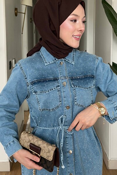 Helen Goods New Season Women's Elastic Waist Jacket with Stones, Top and Bott...