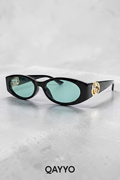 QAYYO Accessories Geran Green Uv400 Protected Ultra Light Women's Sunglasses