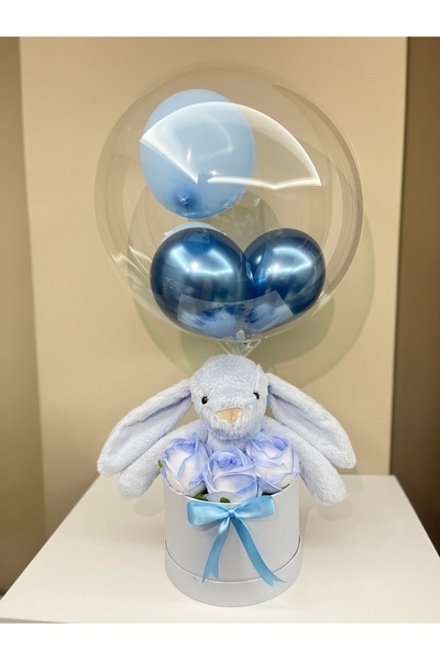 kutubalonantalya Kutu balon - balonlu kutu hediyesi - kişiselleştirilmiş balo...