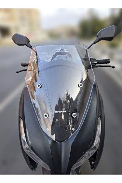 MOTOCAM Arora Max PRO 125 Ön Cam 2023-2026 Model 43cm Şeffaf Renkli 4mm SPORTİF
