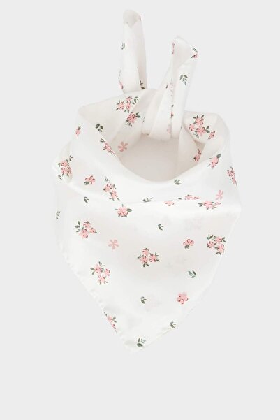 DeFacto Eșarfă din satin cu model pentru fete H4040A826SM