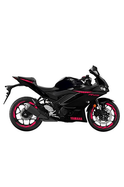 KAPLAMA MERKEZİ Yamaha R25 pembe sticker folyo kaplama