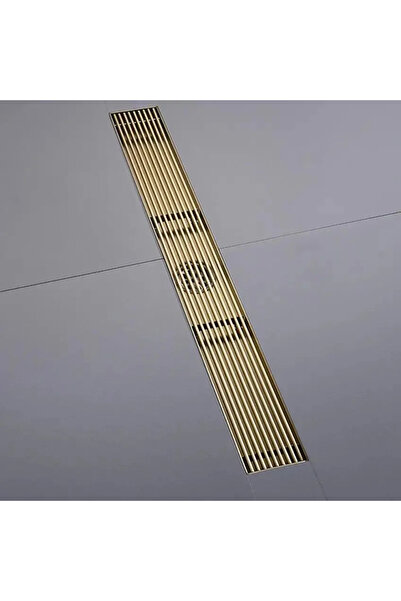 Herum Shower drain, floor-mounted, linear, stainless steel, complete installa...