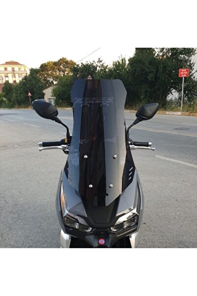MOTOCAM RKS Freccia Ön Cam 2022-2026 Model 65cm Siyah Renkli 4mm ORTA BOYLU