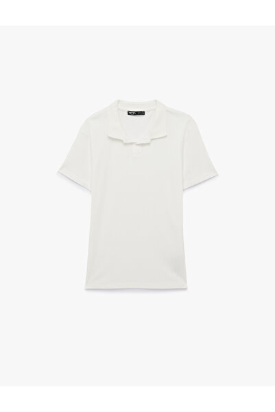 Koton Kısa Kollu Pamuklu Slim Fit Polo Yaka Tişört
