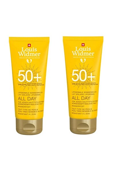 Louis Widmer All Day Long Lasting (Spf 50+) 100ml 2 Pack