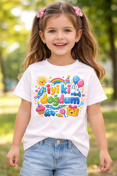 Tiny and Co تي شيرت للأطفال مطبوع عليه I'M GOOD TO BE BORN مصنوع من القطن بنس...
